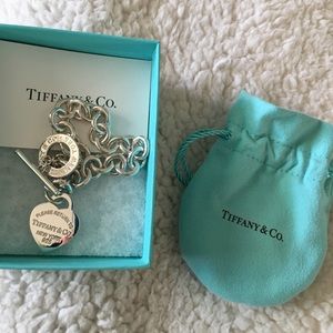 Tiffany & Co. Heart Tag Charm Bracelet